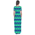 Background Texture Structure Color Short Sleeve Maxi Dress View2