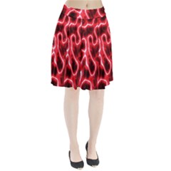 Pattern Background Abstract Pleated Skirt