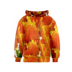 Mosaic Glass Colorful Color Kids  Pullover Hoodie