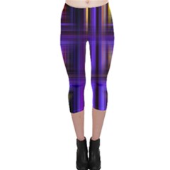 Background Texture Pattern Color Capri Leggings 