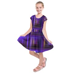 Background Texture Pattern Color Kids  Short Sleeve Dress