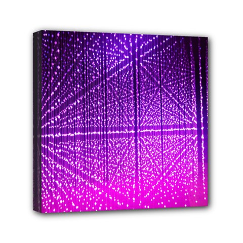 Pattern Light Color Structure Mini Canvas 6  X 6  by Simbadda