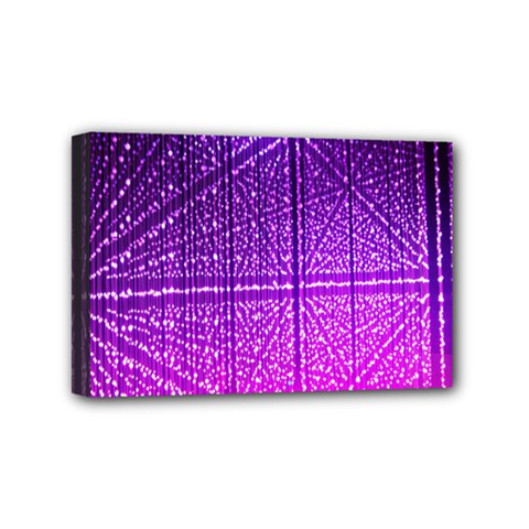 Pattern Light Color Structure Mini Canvas 6  X 4  by Simbadda