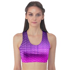 Pattern Light Color Structure Sports Bra