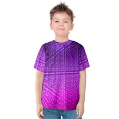 Pattern Light Color Structure Kids  Cotton Tee