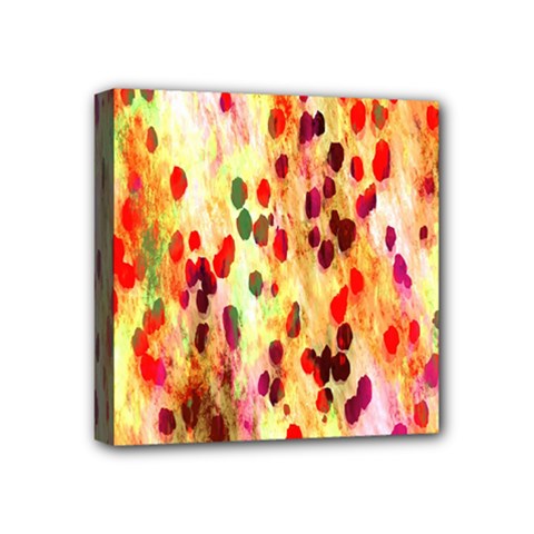 Background Color Pattern Abstract Mini Canvas 4  X 4 