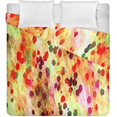 Background Color Pattern Abstract Duvet Cover Double Side (king Size)