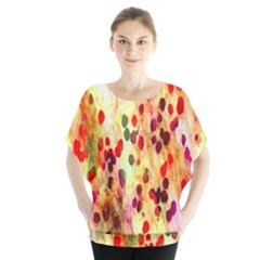 Background Color Pattern Abstract Blouse