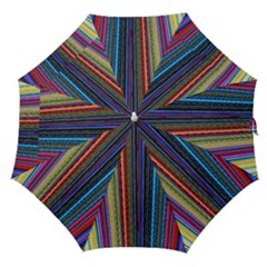 Multi Colored Lines Straight Umbrellas