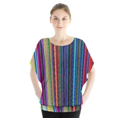 Multi Colored Lines Blouse