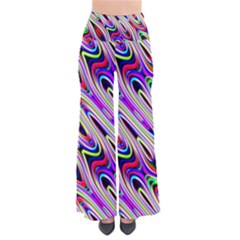 Multi Color Wave Abstract Pattern Pants