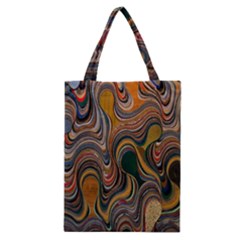 Swirl Colour Design Color Texture Classic Tote Bag