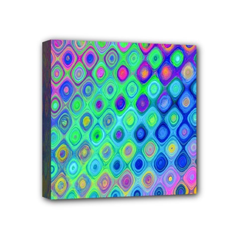 Background Texture Pattern Colorful Mini Canvas 4  x 4 