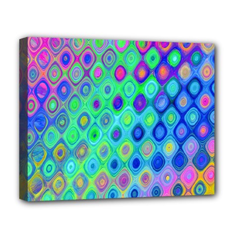 Background Texture Pattern Colorful Deluxe Canvas 20  x 16  