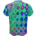 Background Texture Pattern Colorful Men s Cotton Tee View2