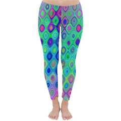 Background Texture Pattern Colorful Classic Winter Leggings