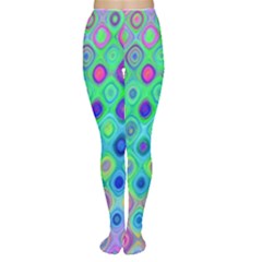 Background Texture Pattern Colorful Women s Tights