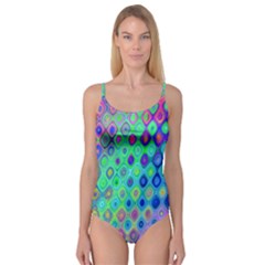 Background Texture Pattern Colorful Camisole Leotard 