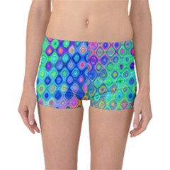 Background Texture Pattern Colorful Boyleg Bikini Bottoms