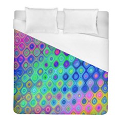 Background Texture Pattern Colorful Duvet Cover (Full/ Double Size)