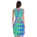 Background Texture Pattern Colorful Sleeveless Chiffon Dress   View2