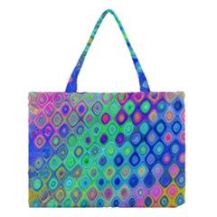 Background Texture Pattern Colorful Medium Tote Bag