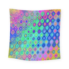 Background Texture Pattern Colorful Square Tapestry (Small)