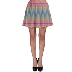 Pattern Background Texture Colorful Skater Skirt by Simbadda