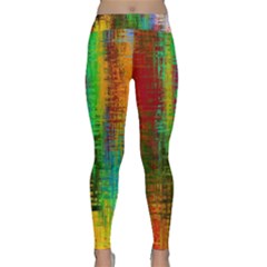 Color Abstract Background Textures Classic Yoga Leggings