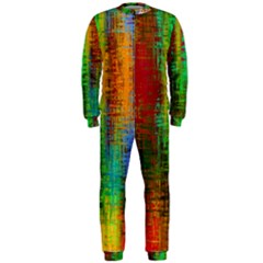 Color Abstract Background Textures Onepiece Jumpsuit (men)  by Simbadda