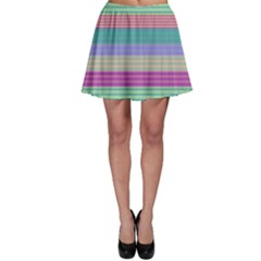 Backgrounds Pattern Lines Wall Skater Skirt by Simbadda