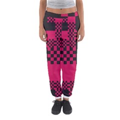 Cube Square Block Shape Creative Women s Jogger Sweatpants by Simbadda