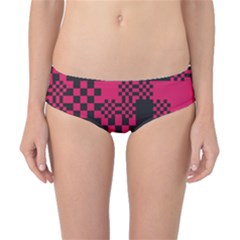 Cube Square Block Shape Creative Classic Bikini Bottoms