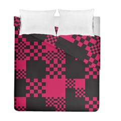 Cube Square Block Shape Creative Duvet Cover Double Side (full/ Double Size)