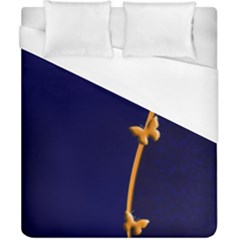 Greeting Card Invitation Blue Duvet Cover (california King Size)