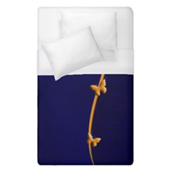 Greeting Card Invitation Blue Duvet Cover (single Size) by Simbadda