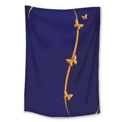 Greeting Card Invitation Blue Large Tapestry