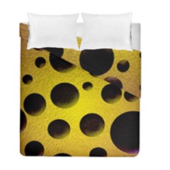 Background Design Random Balls Duvet Cover Double Side (full/ Double Size)