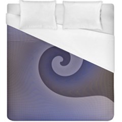 Logo Wave Design Abstract Duvet Cover (king Size)