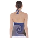 Logo Wave Design Abstract Babydoll Tankini Top View2