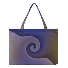 Logo Wave Design Abstract Medium Tote Bag by Simbadda