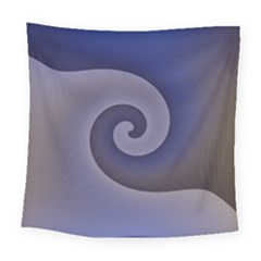 Logo Wave Design Abstract Square Tapestry (large)