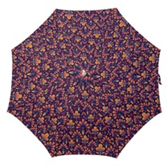 Abstract Background Floral Pattern Straight Umbrellas by Simbadda