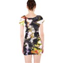 Canvas Acrylic Digital Design Short Sleeve Bodycon Dress View2