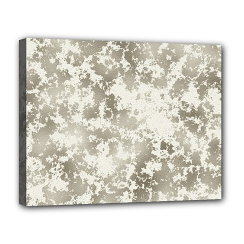 Wall Rock Pattern Structure Dirty Canvas 14  X 11  by Simbadda