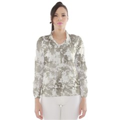 Wall Rock Pattern Structure Dirty Wind Breaker (women) by Simbadda