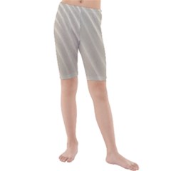 Sand Pattern Wave Texture Kids  Mid Length Swim Shorts by Simbadda