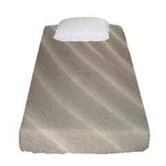 Sand Pattern Wave Texture Fitted Sheet (single Size)