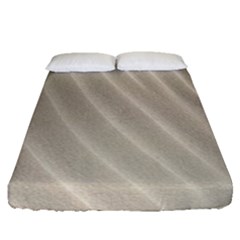 Sand Pattern Wave Texture Fitted Sheet (queen Size)