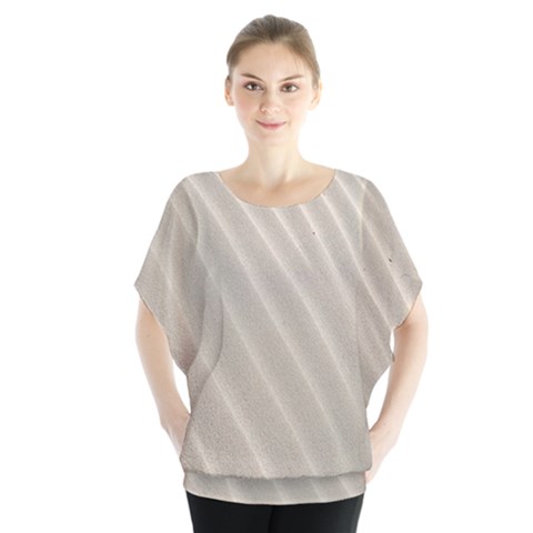 Sand Pattern Wave Texture Blouse by Simbadda